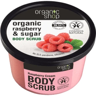 Organic Shop Малиновый скраб для тела 250 мл