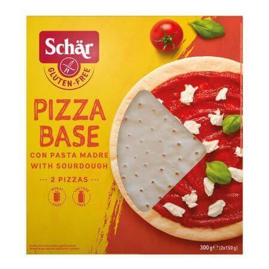 Корж для піци Schar без глютену, 300 г: ціни та характеристики