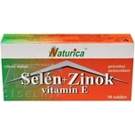 Naturica SELENIUM + ZINC, вітамін Е 1×30 таблеток, дієтична добавка: ціни та характеристики