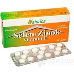Naturica SELENIUM + ZINC, вітамін Е 1×30 таблеток, дієтична добавка: ціни та характеристики