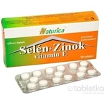 Naturica SELENIUM + ZINC, вітамін Е 1×30 таблеток, дієтична добавка: ціни та характеристики