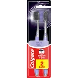 Зубна щітка Colgate Вугільна м'яка з високою щільністю, 2 шт.