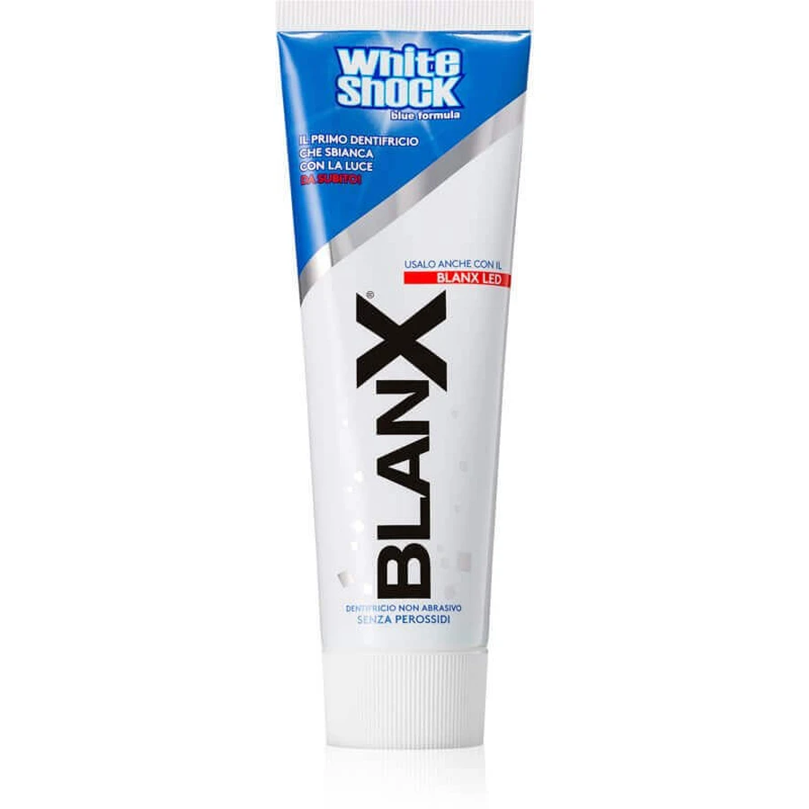 Отбеливающая зубная паста Blanx White Shock, 75 мл, Coswell: цены и характеристики