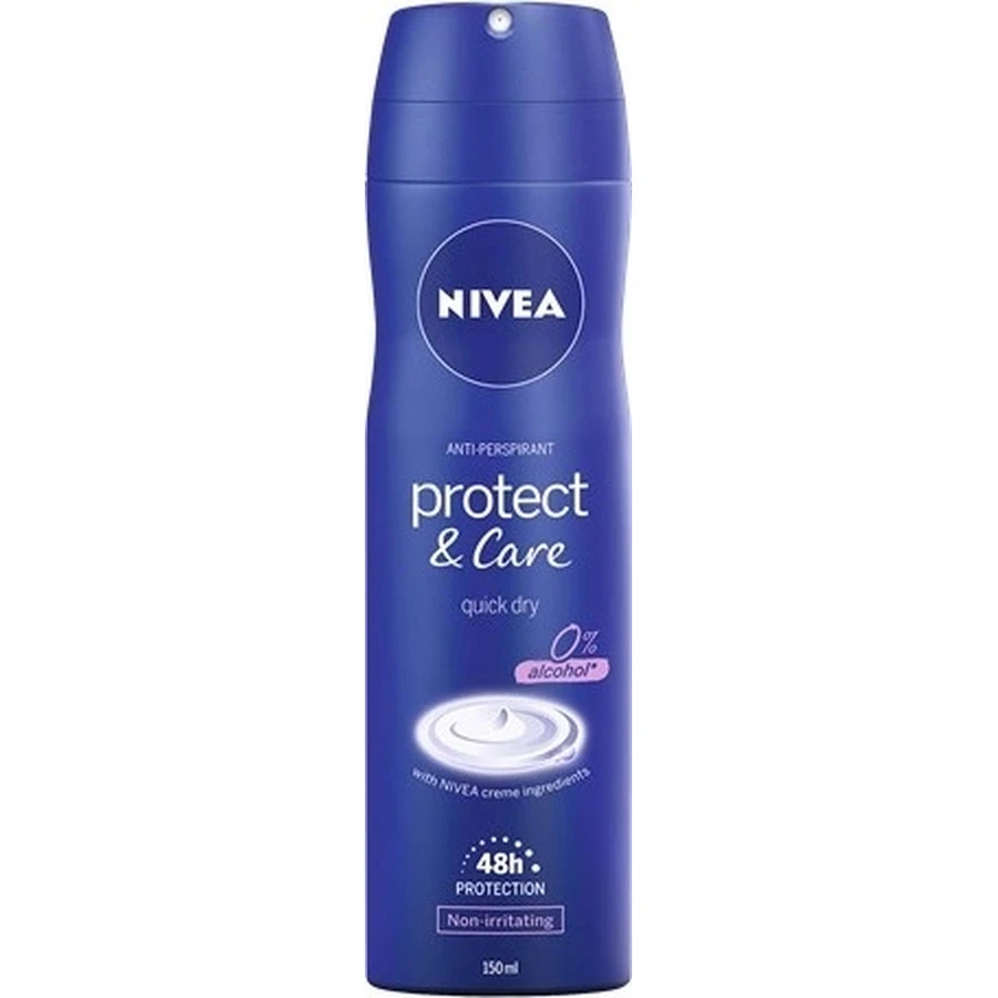 NIVEA Антиперспирант PROTECT & CARE 1×150 мл, антиперспирант: цены и характеристики