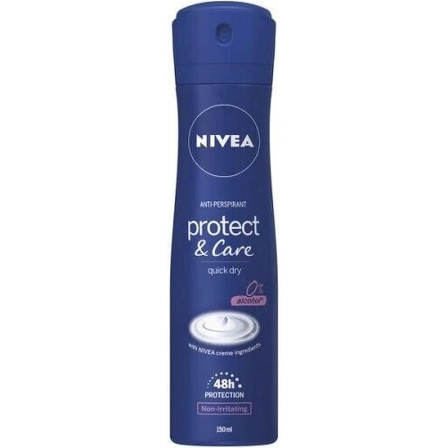 NIVEA Антиперспирант PROTECT & CARE 1×150 мл, антиперспирант: цены и характеристики