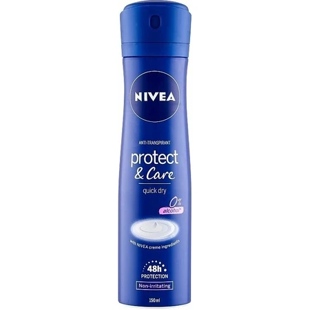 NIVEA Антиперспирант PROTECT & CARE 1×150 мл, антиперспирант: цены и характеристики