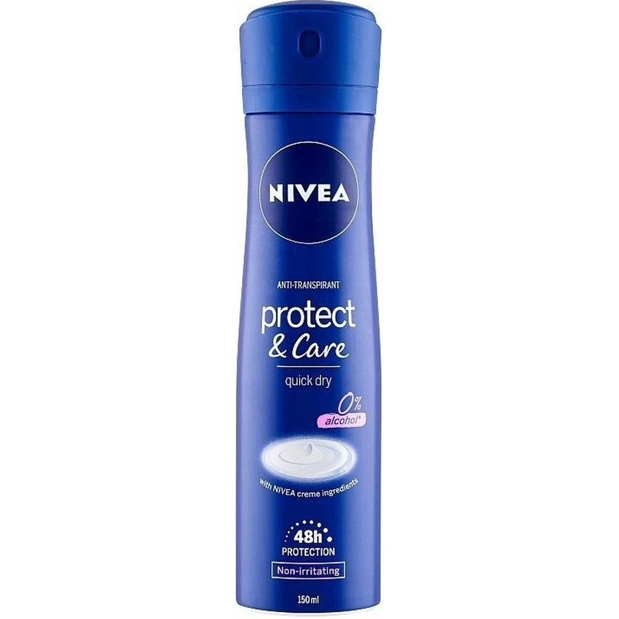 NIVEA Антиперспирант PROTECT & CARE 1×150 мл, антиперспирант: цены и характеристики