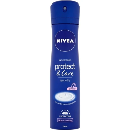 NIVEA Антиперспирант PROTECT & CARE 1×150 мл, антиперспирант: цены и характеристики