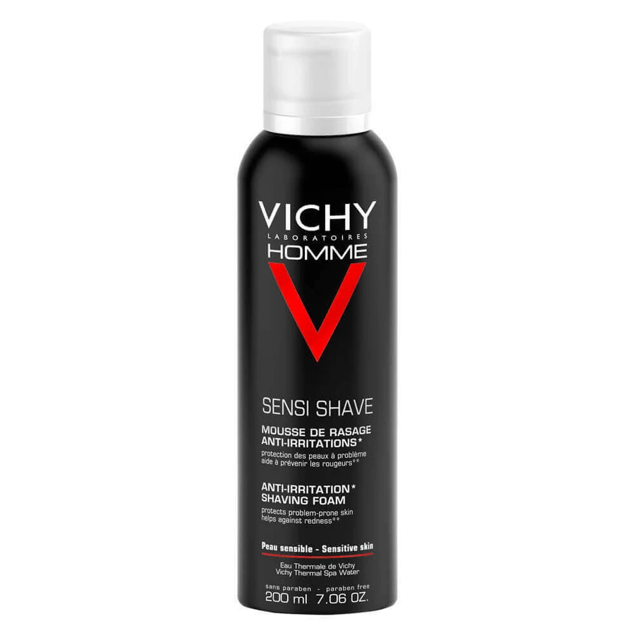 Vichy Homme Піна для гоління проти подразнення для чутливої шкіри, 200 мл: ціни та характеристики