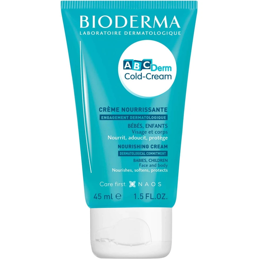 Bioderma ABCDerm Cold Cream Живильний захисний крем для обличчя 45 мл: ціни та характеристики
