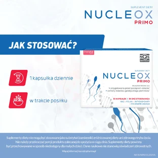 Nucleox Primo, 30 капсул