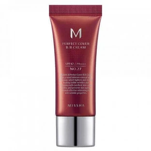BB-крем M Perfect Cover SPF42/PA+++++, оттенок 27/Bej Honey, 20 мл, Missha