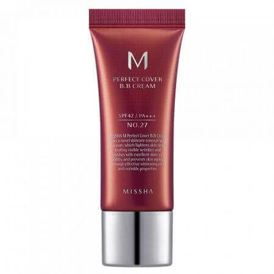 BB-крем M Perfect Cover SPF42/PA+++++, оттенок 27/Bej Honey, 20 мл, Missha: цены и характеристики