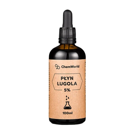 ChemWorld - Люголева рідина 5% 100 мл - Чистий йод: ціни та характеристики