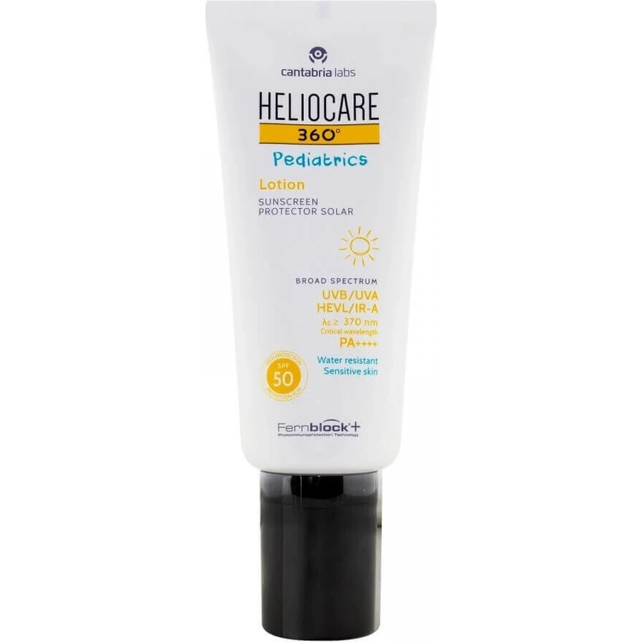 HELIOCARE PEDIATRICS LOTION SPF50 1×200 мл, сонцезахисний лосьйон: ціни та характеристики
