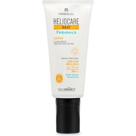 HELIOCARE PEDIATRICS LOTION SPF50 1×200 мл, сонцезахисний лосьйон: ціни та характеристики