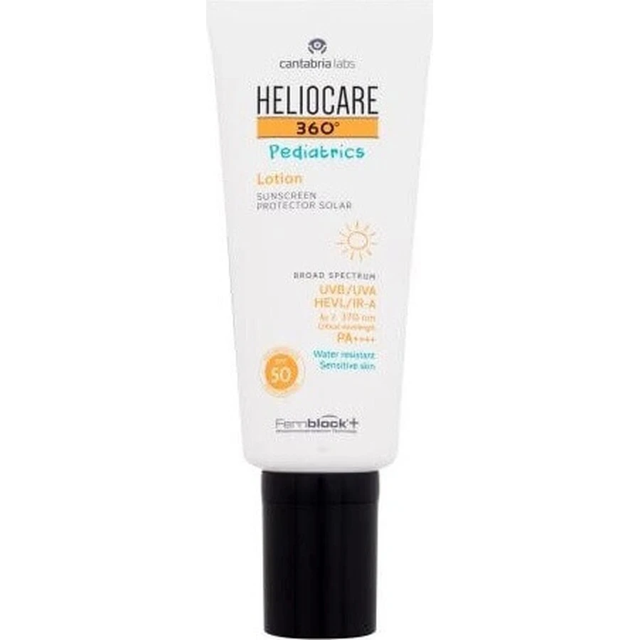 HELIOCARE PEDIATRICS LOTION SPF50 1×200 мл, сонцезахисний лосьйон: ціни та характеристики