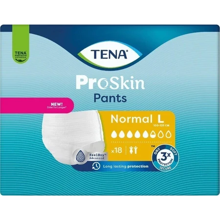 TENA Pants Normal L 1×18 шт, еластичні трусики: ціни та характеристики