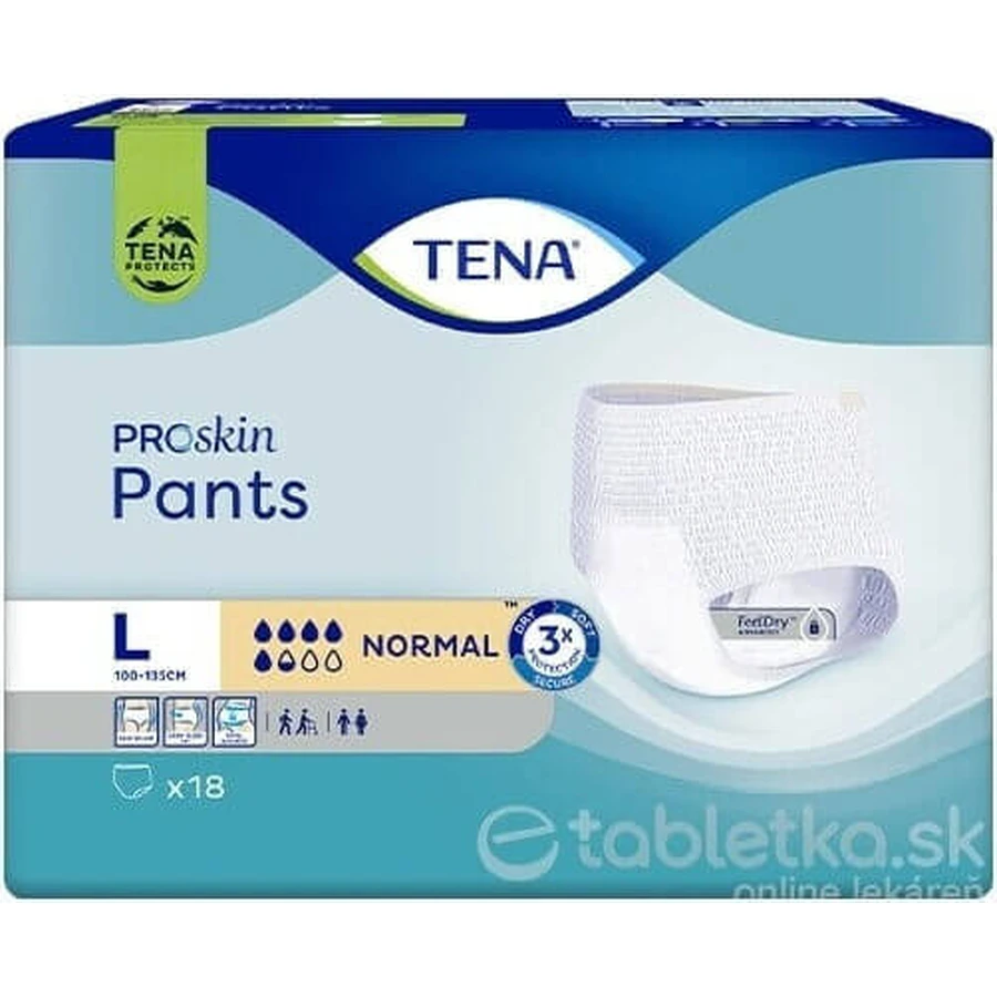 TENA Pants Normal L 1×18 шт, еластичні трусики: ціни та характеристики