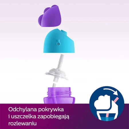 Avent, чашка з поїльником і ручками, фіолетова, SCF796/02, від 9 місяців, 200 мл: ціни та характеристики