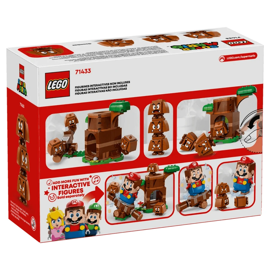 Игровая площадка для Goomba, 7+ лет, 71433, Lego Super Mario: цены и характеристики
