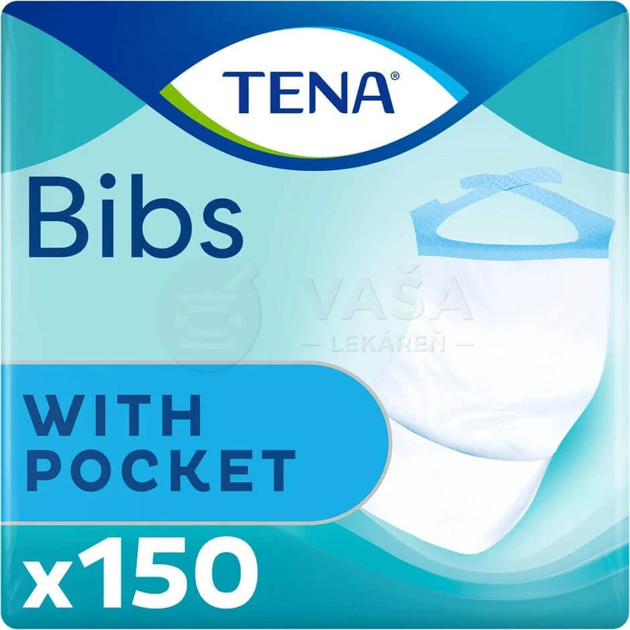 TENA Нагрудник Нагрудник L 1×150 шт, размер 37x66 см: цены и характеристики