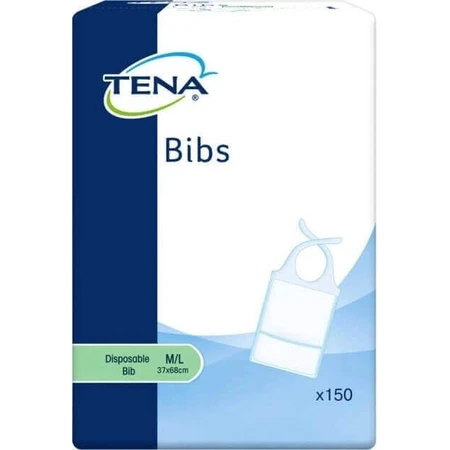 TENA Нагрудник Нагрудник L 1×150 шт, размер 37x66 см: цены и характеристики