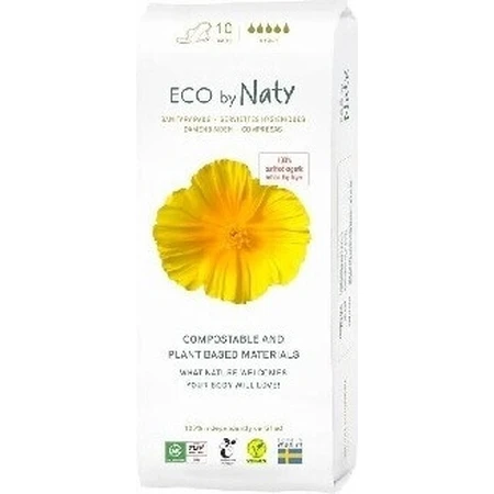 Eco by Naty Жіночі палички з вовчої шкіри ноні 1×10 шт, жіноча вовча шкіра: ціни та характеристики