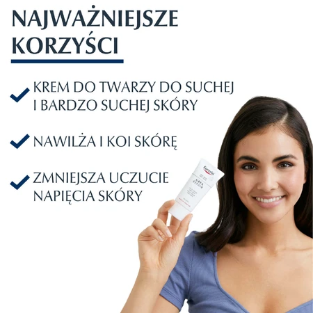Eucerin UreaRepair, крем для лица с 5% мочевины для сухой кожи, 50 мл: цены и характеристики