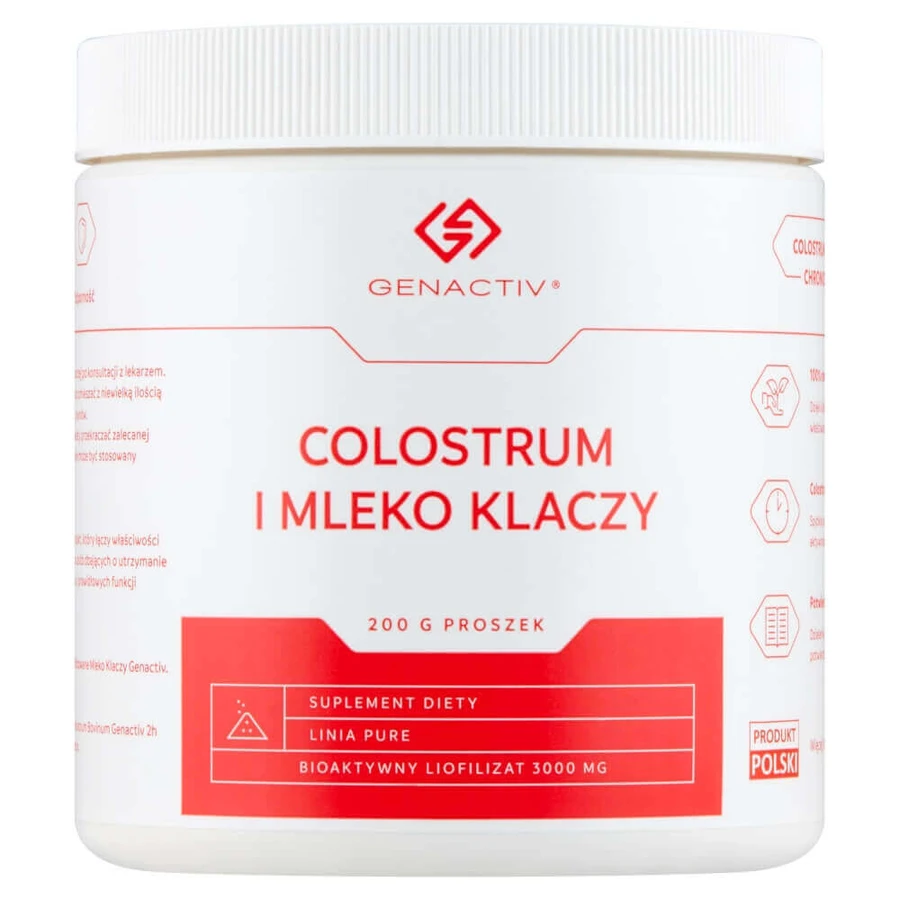 Genactiv Молозиво та кобиляче молоко, порошок, 200 г: ціни та характеристики
