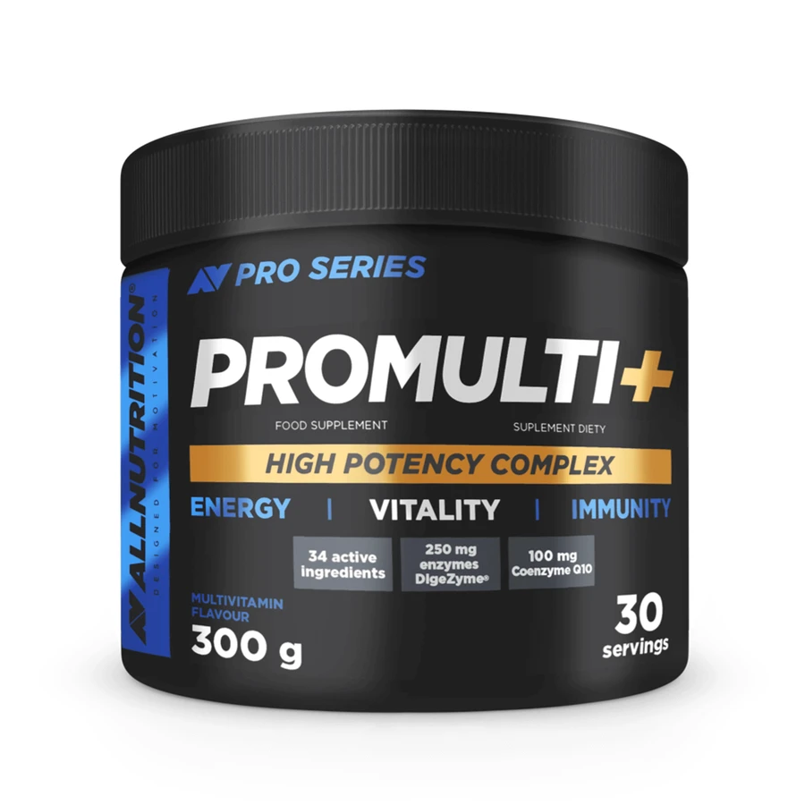 Allnutrition Pro Series Promulti+, мультивитаминный вкус, 300 г: цены и характеристики