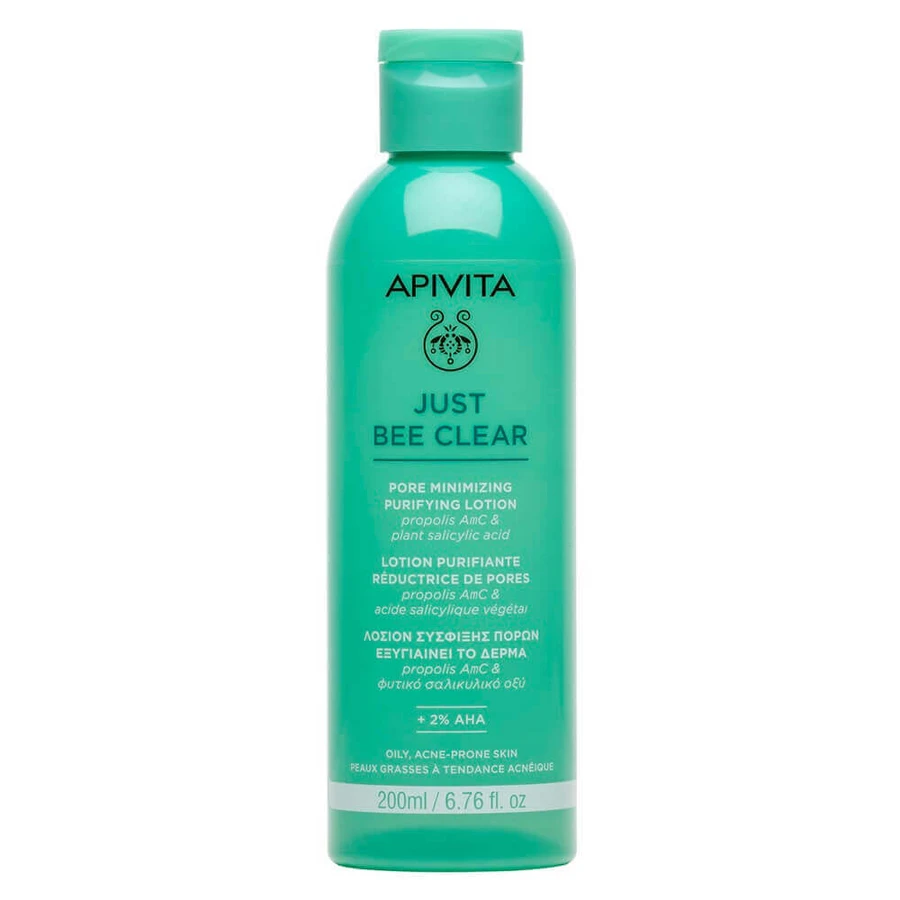 Очищуючий лосьйон для розширених пор Just Bee Clear, 200 мл, Apivita: ціни та характеристики