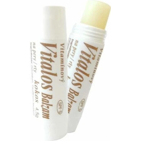 VITALOS Бальзам для губ кокосовый SPF 5 1×1 шт, витаминный бальзам: цены и характеристики