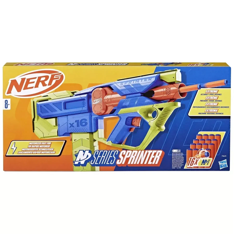 Бластер Nerf N Series Sprinter, +8 лет, Hasbro: цены и характеристики