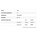 Allnutrition Omega 3 K2 + D3, рыбий жир 1000 мг + витамин K 100 мкг + витамин D 2000 МЕ, 30 капсул