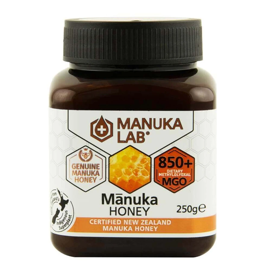 Мед манука, MGO 850+, 250 г, Manuka Lab: ціни та характеристики