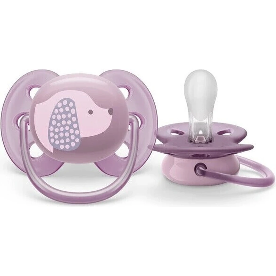 Philips AVENT Пустышка Ultrasoft Premium 0-6м фиолетовый 1 шт 1×1 шт, пустышка: цены и характеристики
