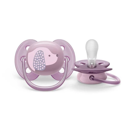 Philips AVENT Пустышка Ultrasoft Premium 0-6м фиолетовый 1 шт 1×1 шт, пустышка: цены и характеристики