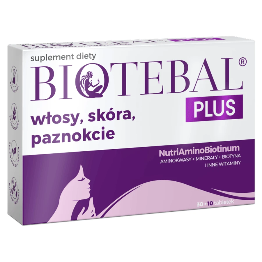 Biotebal Plus, шкіра, нігті, 40 таблеток: ціни та характеристики