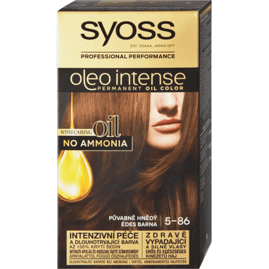Перманентна фарба Syoss Oleo Intense 5-86, 1 шт.: ціни та характеристики