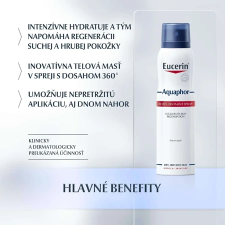 Спрей для тіла Eucerin Aquaphor 250 мл: ціни та характеристики