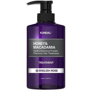 Kundal Honey-Macadamia Hair Treatment - Гідроінтенсивний протеїновий догляд для волосся з англійською рутою 500 мл