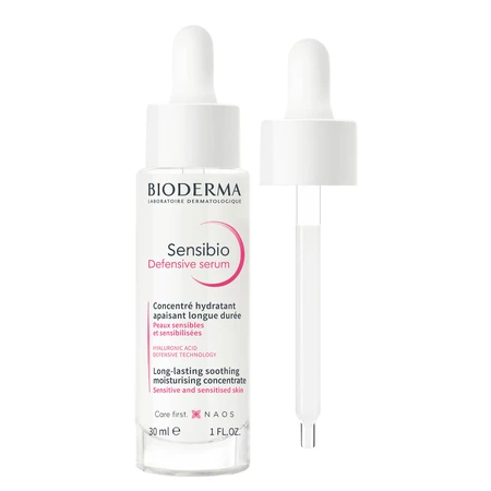 Набір Bioderma Sensibio, Захисний, сироватка, 30 мл + H2O, міцелярний лосьйон, 500 мл + косметичні патчі, 3 шт.: ціни та характеристики