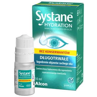 Очні краплі Alcon Systane Hydration, зволожувальні, 10 мл