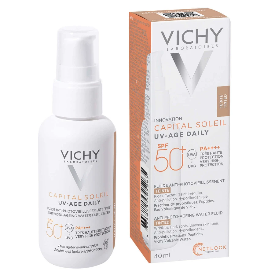 Vichy, Capital Soleil Colouring Fluid SPF 50+, 40 мл: цены и характеристики