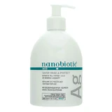 Мило для рук та тіла Nanobiotic Med Plus Silver Wash & Protect, 500 мл