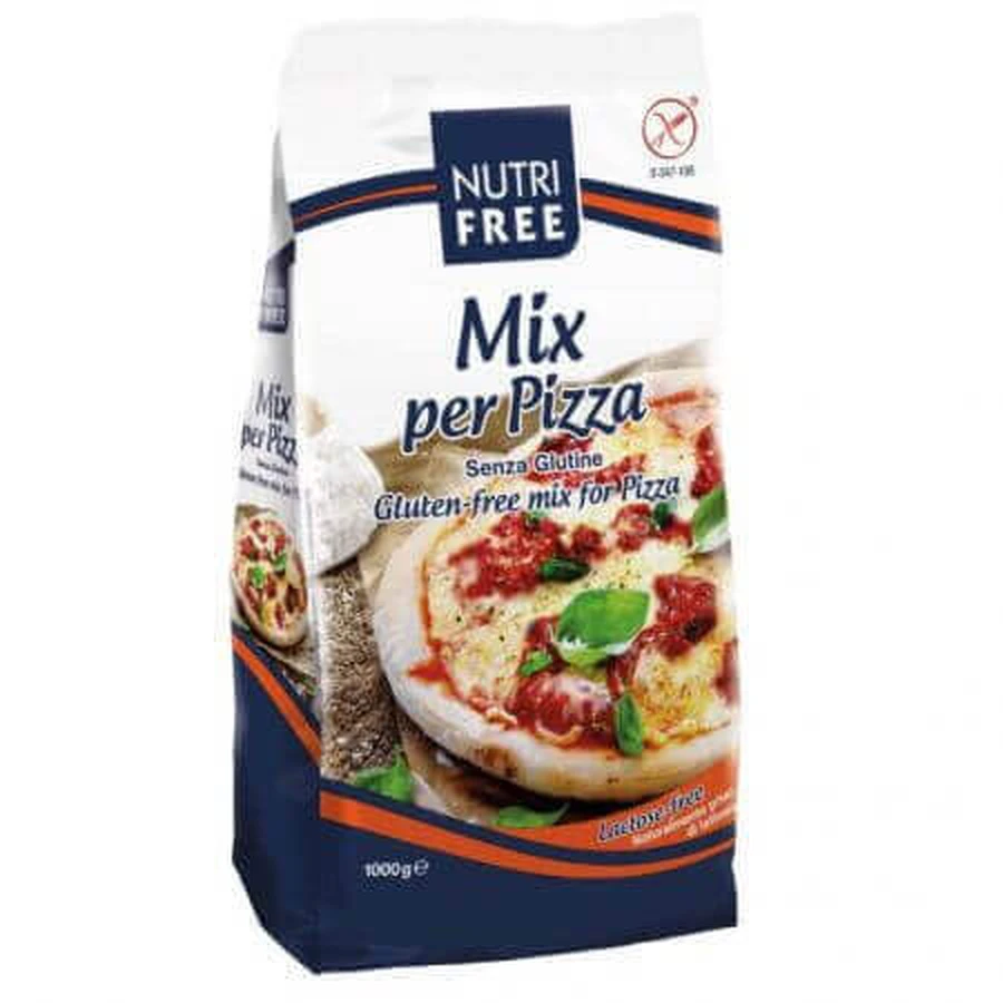 Суміш для піци без глютену, 1000 г, Nutrifree: ціни та характеристики
