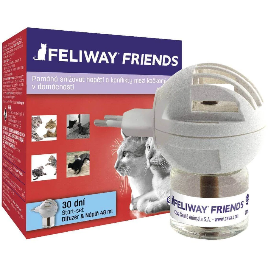 Диффузор Feliway Friends и наполнитель для маков, 48 мл: цены и характеристики
