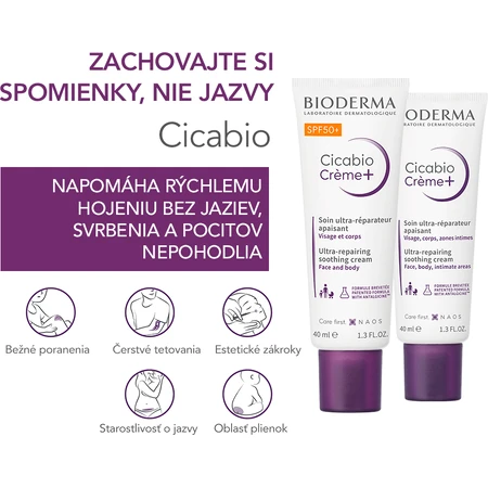 Bioderma Cicabio Cream+ заспокійливий та регенеруючий крем 40 мл: ціни та характеристики