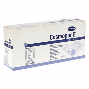 Cosmopor E, хирургическая раневая повязка, дже, 15 см x 6 см, 25 штук